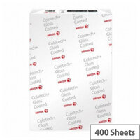 Xerox Colotech+ Gloss Coated Premium Paper A3 140gsm White Pack of 400 Xerox Colotech+ Gloss Coated Premium Paper A3 140gsm White Pack of 400