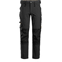 Snickers 6371 AllroundWork Full Stretch Trouser Black Size 192 (W31xL28inch) Snickers 6371 AllroundWork Full Stretch Trouser Black Size 192 (W31xL28inch)