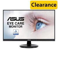 ASUS VA27DCP - LED monitor - 27&quot; - 1920 x 1080 Full HD (1080p) @ 75 Hz - IPS - 250 cd/m&sup2; - 1000:1 - 5 ms - HDMI, USB-C - speakers - black