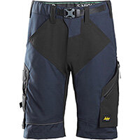 Snickers 6914 FlexiWork, Work Shorts+ Navy - Black Size: 54
