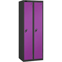 Probe 1 Door Locker Cam Lock ACTIVECOAT W305xD305xH1780mm Nest Of 2 Black Body Lilac Door