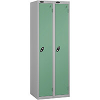 Probe 1 Door Locker Cam Lock ACTIVECOAT W305xD305xH1780mm Nest Of 2 Silver Body Jade Door 7 Year Warranty