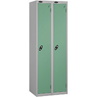 Probe 1 Door Locker Cam Lock ACTIVECOAT W305xD305xH1780mm Nest Of 2 Silver Body Jade Door