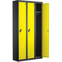 Probe 1 Door Locker Cam Lock ACTIVECOAT W305xD305xH1780mm Nest Of 3 Black Body Lemon Door Probe 1 Door Locker Cam Lock ACTIVECOAT W305xD305xH1780mm Nest Of 3 Black Body Lemon Door