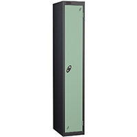 Probe 1 Door Locker Cam Lock ACTIVECOAT W305xD305xH1780mm Black Body Jade Door 7 Year Warranty