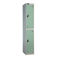 Probe 2 Door Locker Cam Lock ACTIVECOAT W380xD380xH1780mm Silver Body Jade Door 7 Year Warranty