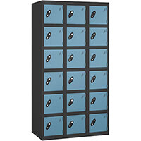Probe 6 Door Locker Cam Lock ACTIVECOAT W380xD380xH1780mm Nest Of 3 Black Body Ocean Door 7 Year Warranty