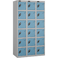 Probe 6 Door Locker Cam Lock ACTIVECOAT W380xD380xH1780mm Nest Of 3 Silver Body Ocean Door 7 Year Warranty