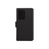 OtterBox Strada Series Via Flip Cover for Samsung Galaxy S22 Ultra - Black Night, Polycarbonate, Synthetic Rubber