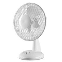 Daewoo 9" Oscillating Desk Fan with 2-Speed Control