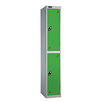 Probe 2 Door Locker Cam Lock ACTIVECOAT W305xD305xH1780mm Silver Body Green Door Probe 2 Door Locker Cam Lock ACTIVECOAT W305xD305xH1780mm Silver Body Green Door