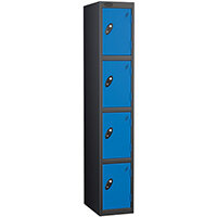Probe 4 Door Locker ACTIVECOAT W305xD305xH1780mm Black Body Blue Doors Probe 4 Door Locker ACTIVECOAT W305xD305xH1780mm Black Body Blue Doors
