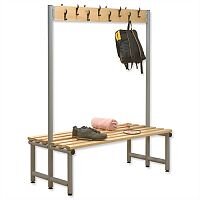 Probe ZEN Double Sided 16 Hook Bench Aluminium 10mm Solid Grade Seats L1500xD720xH475mm 7 Year Warranty