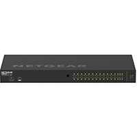 NETGEAR GSM4230P-100EUS network switch Managed Gigabit Ethernet (10/100/1000) Power over Ethernet (PoE) 1U Black NETGEAR GSM4230P-100EUS network switch Managed Gigabit Ethernet (10/100/1000) Power over Ethernet (PoE) 1U Black