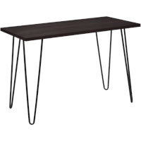 Mid-Century Solid Wood Home Office Desk With 6 Drawers Walnut Executive Writing Desk (1625mm)｜Homary