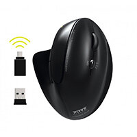 Port Designs 900706-BT mouse Right-hand RF Wireless+Bluetooth Optical 1600 DPI