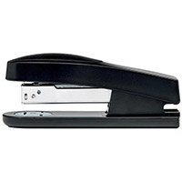 5 Star Office Half Strip Stapler Top Loading Rubber Base 25 Sheet Capacity 26/6 Staples Black 5 Star Office Half Strip Stapler Top Loading Rubber Base 25 Sheet Capacity 26/6 Staples Black