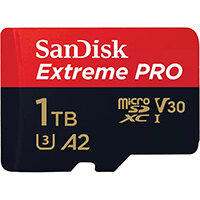 SanDisk Extreme PRO 1000 GB MicroSDXC UHS-I Class 10