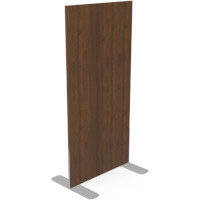 Ashford Floor Standing Fixed Screen 1600mm High 800mm Wide Dark walnut Ashford Floor Standing Fixed Screen 1600mm High 800mm Wide Dark walnut