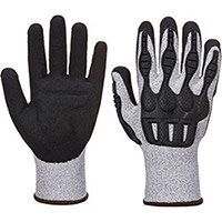 Portwest A723 TPV Impact Cut Glove Grey & Black Medium Portwest A723 TPV Impact Cut Glove Grey & Black Medium