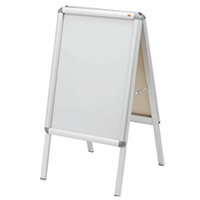 Nobo A-Board Snap Clip Frame Poster Display A2 Ref 1902207 Nobo A-Board Snap Clip Frame Poster Display A2 Ref 1902207