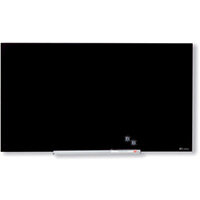 Nobo Diamond Glass Magnetic Whiteboard 677x381mm Black Nobo Diamond Glass Magnetic Whiteboard 677x381mm Black