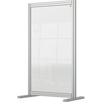 Nobo Premium Plus Clear Acrylic Protective Desk Divider Screen Modular System 600x1000mm Nobo Premium Plus Clear Acrylic Protective Desk Divider Screen Modular System 600x1000mm