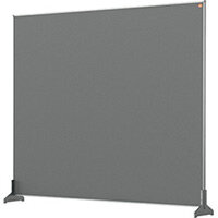 Nobo Impression Pro Desk Divider Screen Felt Surface 1200x1000mm Grey Nobo Impression Pro Desk Divider Screen Felt Surface 1200x1000mm Grey