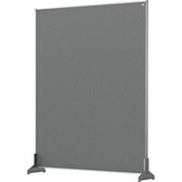 Nobo Impression Pro Desk Divider Screen Felt Surface 800x1000mm Grey Nobo Impression Pro Desk Divider Screen Felt Surface 800x1000mm Grey