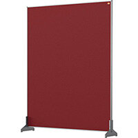 Nobo Impression Pro Desk Divider Screen Felt Surface 800x1000mm Red Nobo Impression Pro Desk Divider Screen Felt Surface 800x1000mm Red