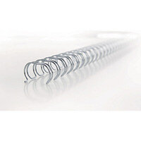 GBC WireBind Binding Wires 3:1 Wire No4 A5 White Pack of 250 GBC WireBind Binding Wires 3:1 Wire No4 A5 White Pack of 250