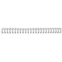 GBC WireBind Binding Wires 3:1 Wire No4 A5 Silver Pack of 250 GBC WireBind Binding Wires 3:1 Wire No4 A5 Silver Pack of 250