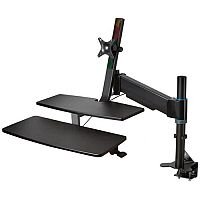 Kensington SmartFit Sit/Stand Workstation. Transform Any Fixed Desk Into A Sit/Stand Workstation. Ideal For Home Or Office Use. Improves Posture & Brain Activity, & Can Prevent Muscle Problems, Back Problems, Cardiovascular Issues & Heart Disease. Kensington SmartFit Sit/Stand Workstation. Transform Any Fixed Desk Into A Sit/Stand Workstation. Ideal For Home Or Office Use. Improves Posture & Brain Activity, & Can Prevent Muscle Problems, Back Problems, Cardiovascular Issues & Heart Disease.