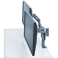 Kensington Smart Fit Dual Monitor Arm VESA Mount Compatible for up to 24" Screen Kensington Smart Fit Dual Monitor Arm VESA Mount Compatible for up to 24" Screen