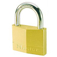 Cisa 22010-50-0-0000-KA 50mm Keyed Alike Padlock – Solid Brass, Made In Italy – 6-Piece Set