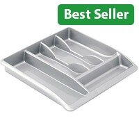 Addis Metallic Silver Cutlery Tray 510855