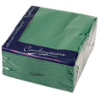 Combinations Napkin 330mm x 330mm Forest Green Pack of 100 3324FGCOM