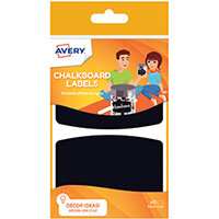 Avery Chalkboard Labels Black 95 x 63mm Pack of 10 ARDO10.UK Avery Chalkboard Labels Black 95 x 63mm Pack of 10 ARDO10.UK