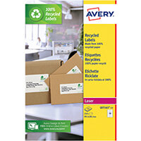 Avery Recycled Address Labels 14 Per Sheet White Pack of 210 LR7163-15