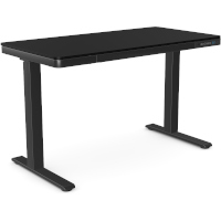 AV-8 EPIC Home Single Motor Electric Height Adjustable Sit Stand Office Desk W1200xD600 Black Top Black Frame 10 Year Guarantee