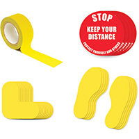 Social Distance Marker Kit Stop Keep Your Distance 2A SDKIT2A Social Distance Marker Kit Stop Keep Your Distance 2A SDKIT2A