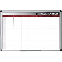 Bi-Office Magnetic Week Planner 900 x 600mm GA0333170