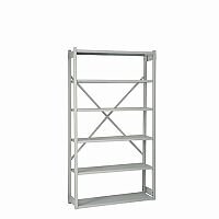 Bisley Shelving Starter Kit W1000 x D300mm Grey BY838030