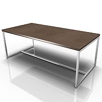 Rectangular Reception Coffee Table Canaletto Walnut Rectangular Reception Coffee Table Canaletto Walnut