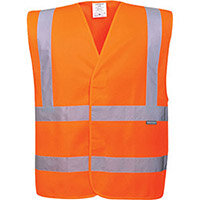 Portwest C470 Hi-Vis Band and Brace Vest Orange SM