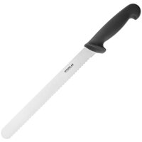 Hygiplas Serrated Slicer Black 25.5cm