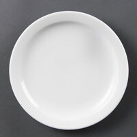 Olympia Whiteware Narrow Rimmed Plates 202mm (Pack of 12)