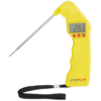 Hygiplas Easytemp Colour Coded Yellow Thermometer