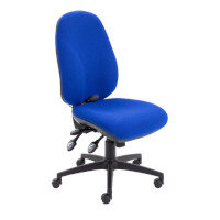 Maxi Ergo Chair With Lumbar Pump Royal Blue