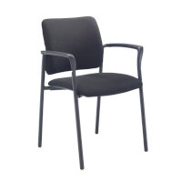 Florence Arm Chair Black/Black